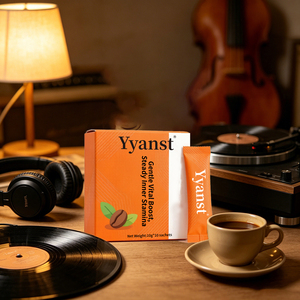 Café Instantáneo Herbal Gentle Vital Boost, 10g*10 Sobres Individuales, Caja Portátil, Bebida Diaria para el Bienestar - Product Image 4