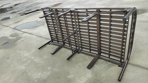 Cama Plegable Individual de Hierro Forjado, Diseño Metálico, Ideal para Hogar, Oficina o Camping - Product Image 6