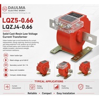 Transformateur de courant LQZJ4 LQZ5-0.66 CT 0.66kV 5A/1A 0.2/0.2S/0.5/0.5S pour appareillage de commutation