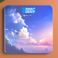 Smart Body Fat Scale Rectangle Touch Sensing Usb Charging High Precise Sensor For <strong>Home</strong> Use - Product Image 5