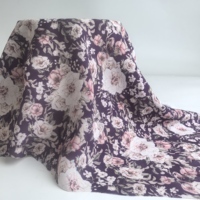 Tela crep de poliéster 100D al por mayor impresa personalizada 100% tejido de poliéster para prendas de mujer suave Koshibo Crep Material