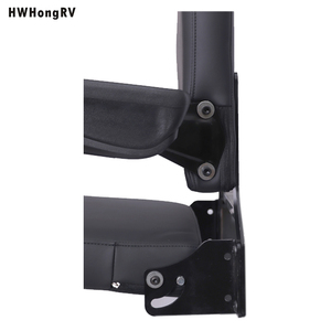 Installazione a parete per camper posti a sedere camper sedili pieghevoli sedile per furgone con schienale e bracciolo - Product Image 6