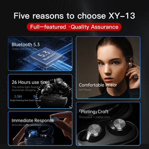 Audífonos Inalámbricos XY13 XY-13 con Revestimiento de Goma Mate, Cancelación de Ruido ENC, Certificación CE, Rohs y BQB, Bluetooth - Product Image 5