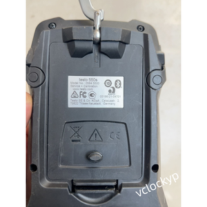 Testo 550s Digital Manifold Refrigerant Meter W/ Wired Clamp <b>Temperature</b> Probes Used - Product Image 5