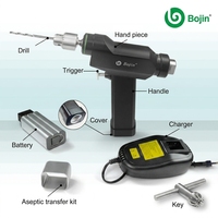 Bojin Perceuse chirurgicale canulée orthopédique électrique à double fonctionnalité de base BJ1103B/D/S pour traumatologie, Instruments de classe II, Garantie 2 ans