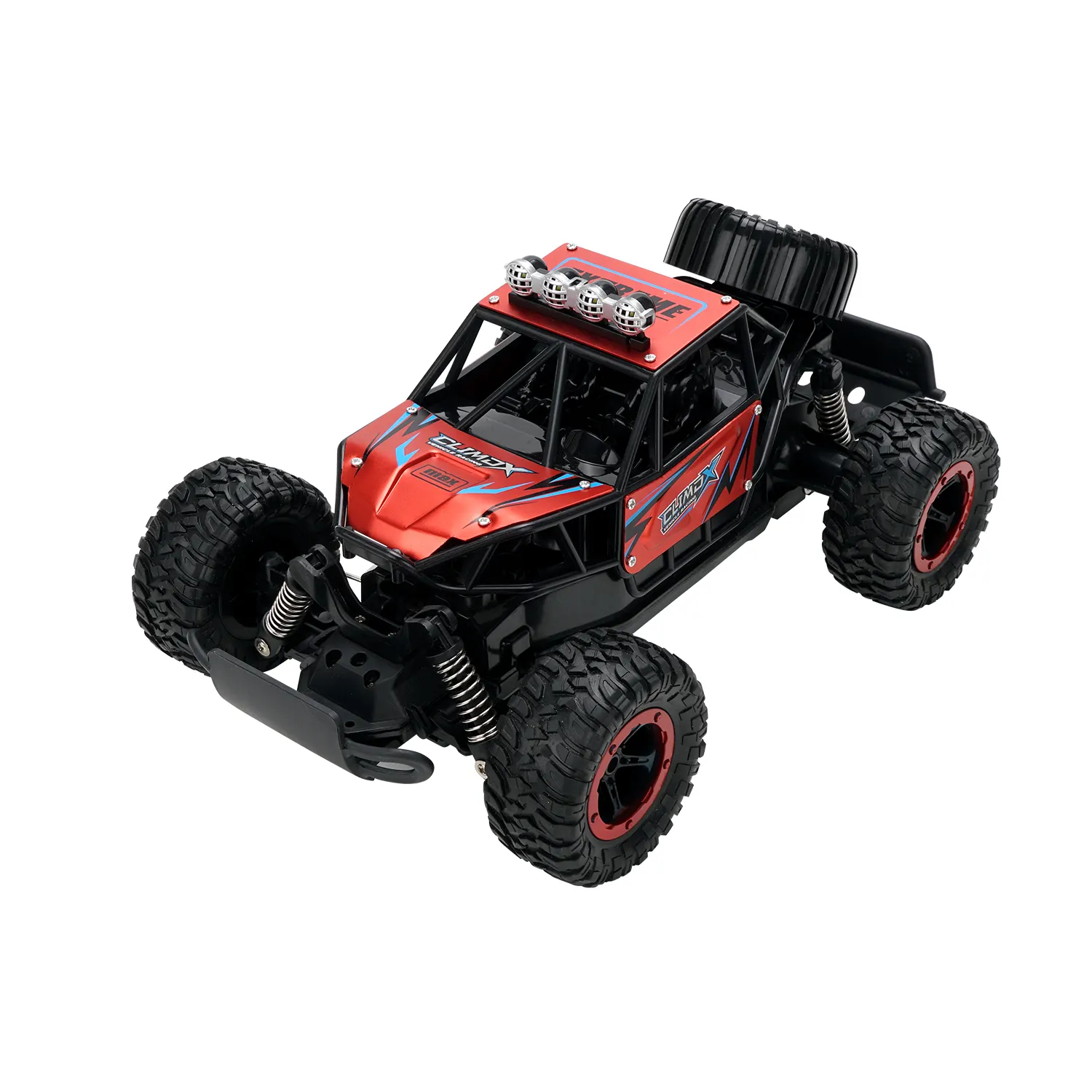 Red Blue Strong Power Boy Toys For Remote Car Rechargeable Battery 1:14 Scale ABS Kids Electronic Toy Car