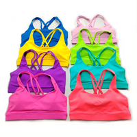 Tank top olahraga kustom wanita, bra crop top olahraga mencuci asam kustom produsen pakaian olahraga 2024