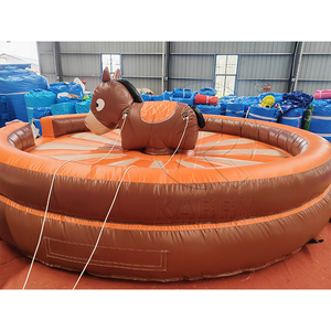 Nuevo Diseño de Juego Inflable de Toreo Redondo, Impulsado por la Energí<span class=keywords><strong>a</strong></span> Humana, Juego Interactivo de <span class=keywords><strong>Toro</strong></span> Inflable para Niños - Product Image 5