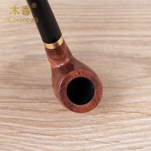 मुक्सीयांग कारखाने प्रत्यक्ष गंडल्फ पाइप थोक लकड़ी के चर्चवार्डन तंबाकू पाइप छोटे लकड़ी के पाइप - Product Image 4