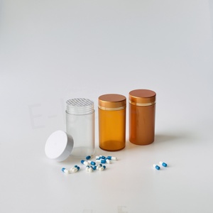 Tùy Chỉnh Pet 150cc Rõ Ràng Cam Rỗng 60 Bổ Sung Vitamin Viên Nang Thuốc Chai Nhựa Container Bao Bì - Product Image 1