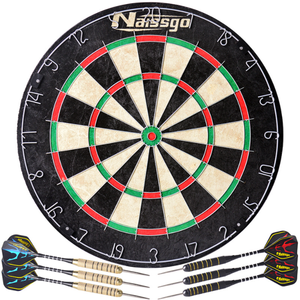 Home Bar Entertainment <strong>Darts</strong> with <strong>Dart</strong> <strong>Board</strong> and Wooden <strong>case</strong> for Choose - Product Image 1