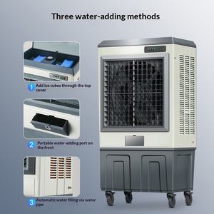 Condizionatore d'aria evaporativo industriale Camel per uso domestico e commerciale, raffreddamento per fabbriche e allevamenti, mobile, con vento super potente - Product Image 5