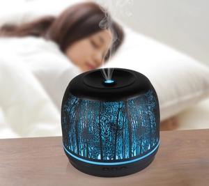 Humidificador y difusor de aceite esencial de 500 ML, bonito difusor de aceite esencial con 7 luces relajantes para el hogar, oficina, habitación, SPA, Yoga - Product Image 4