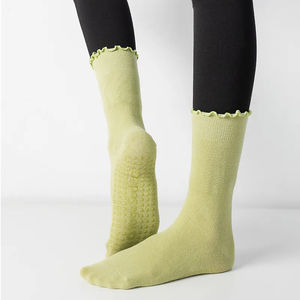 Marque privée Vente en ligne <span class=keywords><strong>Lot</strong></span> Y Nouveau-né Bébé <span class=keywords><strong>Chaussettes</strong></span> Printemps Automne Sol Enfants <span class=keywords><strong>Chaussettes</strong></span> Antidérapant Lâche Bouche Moyen Tube Contraste - Product Image 1