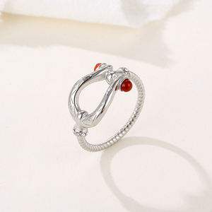 New Trendy Arrivals Statement 18K Gold Plated Stainless Steel Jewelry Vachette Clasp <strong>Horse</strong> <strong>Shoe</strong> Fashion Hoop Stud <strong>Earrings</strong> 2023 - Product Image 6