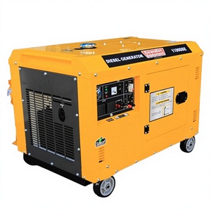 10kva/8kw AC Single Phase Diesel <b>Generator</b> 10.7hp 10.8hp 110V 50Hz <b>Silent</b> Soundproof Engine with ATS - Product Image 3
