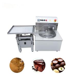 Petite machine de trempe au chocolat fondu à température réglable professionnelle pour restaurant et boulangerie avec vibrateur - Product Image 5