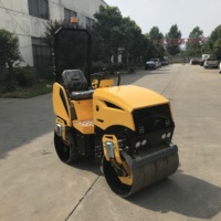 Rouleau Vibratoire Changchai 55HZ 330kg-800kg avec Pompe à Eau 12V, Double Tambour, Moteur Haute Efficacité, Roulement, Faible MOQ pour la Construction Routière