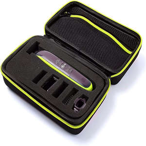 Estuche de Viaje Impermeable de EVA con Nylon para <span class=keywords><strong>Philips</strong></span> <span class=keywords><strong>OneBlade</strong></span> QP15/25 - Caja de Almacenamiento Compacta - Product Image 1
