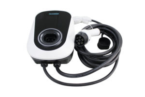 เครื่องชาร์จรถยนต์ไฟฟ้าแบบติดผนัง <span class=keywords><strong>Duosida</strong></span> 7.4KW พร้อมสายชาร์จยาว 5 เมตร หัวชาร์จแบบ Type 2 รูปทรงเสา - Product Image 3