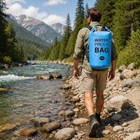 Sac étanche Yuanfeng en PVC 2L 5L 10L 15L 20L 30L pour la randonnée, le camping et le kayak