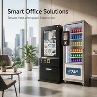 Distributeur de boissons chaudes et froides à double température pour bureau et centre commercial
