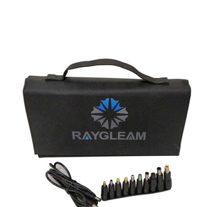 Panneau solaire pliable <span class=keywords><strong>50W</strong></span>, livraison gratuite, nouveau design, pour camping, téléphone portable, chargeur électrique - Product Image 2