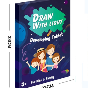 2024 New Children Education Toy Pen Writing Paint <b>Set</b> A4 Night <b>Magic</b> Light Drawing Board Plastic <b>for</b> <b>Kids</b> - Product Image 1