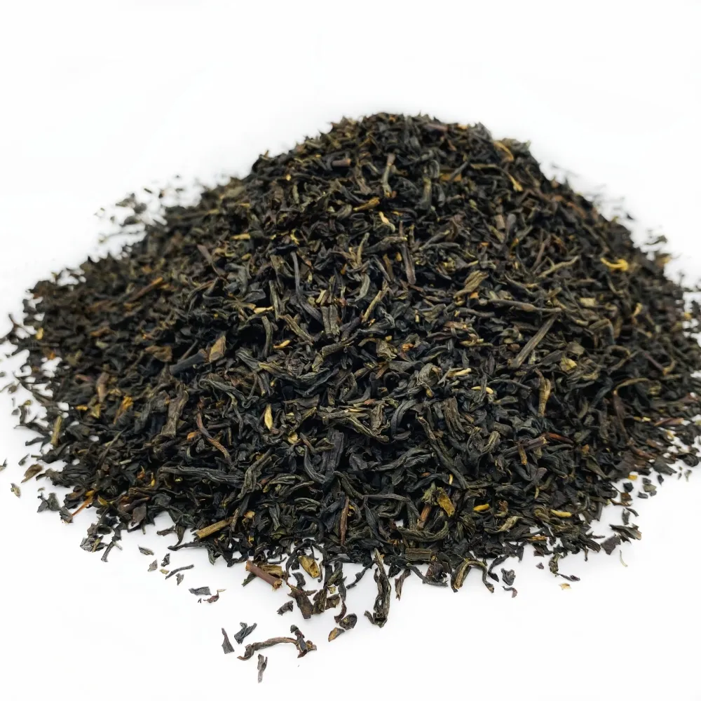 Fabricante de China Té de hoja grande fermentado tradicional Grado especial Té negro de Yunnan Sabor fuerte Té negro Congou