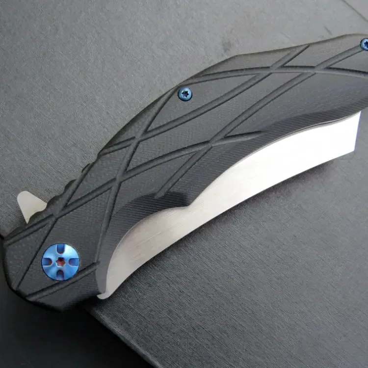 Wetac G10 미카르타 탄소 섬유 여러 재료 사냥 칼 손잡이 재료 oem 환영