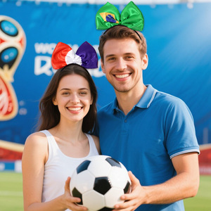 Bandeau à nœud imprimé drapeau patriotique PARTYMENT pour décorations de fête de la Fête de l'Indépendance, accessoires pour fans et pom-pom girls - Product Image 2