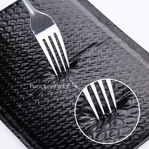 6x10 35x35 poly màu đen biểu tượng tùy chỉnh in không khí bọc bưu phẩm bong bóng thư túi với bong bóng đệm phong bì cho vận chuyển - Product Image 3