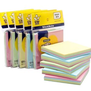 Blocs-notes adhésifs Xi Peptide, 100 feuilles, 3x3 pouces, blocs-notes colorés pour le bureau et l'école - Product Image 3