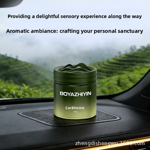 Ambientador de Coche de Vidrio de Alta Gama, Bálsamo Sólido de Larga Duración, Eliminador de Olores, Desodorizante, Aromatizante - Product Image 2