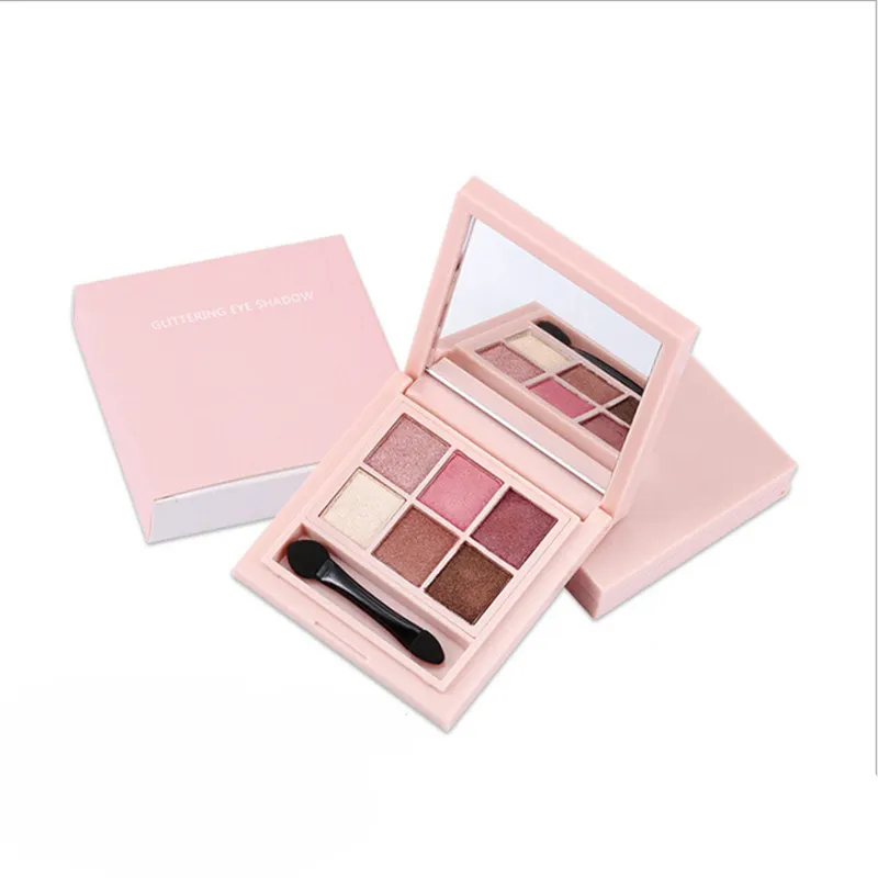 2022 Hot Selling Matte Eyeshadow Palette Girl Series Style Cheap Makeup 6 Colors Eye Shadow Plate