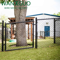 Clôture en treillis métallique revêtue de PVC de haute qualité pour bâtiments de jardin, 100 pieds, hauteur de 1,5 m, clôture de sécurité pour fermes avec modélisation 3D