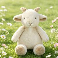 Jouets en peluche de chèvre de la ferme super doux de 30 cm