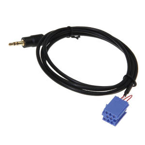 12V Auto Aux-in Audio-Kabelbaum 3,5mm Klinke auf ISO-Anschluss Aux-Kabel für Fiat Audio-Kabel Zusatz-Eingangsadapter - Product Image 3