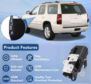 2007-2014 צ 'וי טאהואה 1500 2500 מפרברית impala impala gmc חזית שמאל הנהג בצד דלת מנעול - Product Image 6