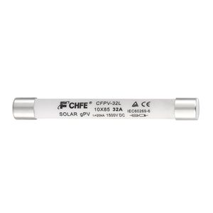 <span class=keywords><strong>CFPV</strong></span> 15-50A 1000-1500V Système solaire Cylindre Fusible en céramique Faible capacité de rupture Matériau en porcelaine - Product Image 4