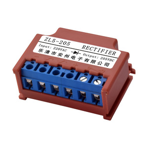 Rectificador Aodun Zl5-205 de 220 VCA a 205 VCC, Puente de Onda Completa para Aplicaciones de Frenado - Product Image 1