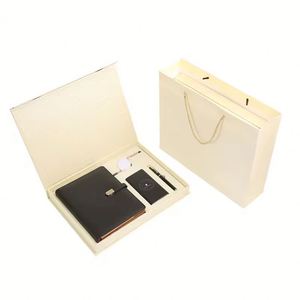 Luxury Premium Quality Corporate Promotional Business <b>Notebook</b> with Powerbank Gift <b>Set</b> for Marketing 2026 Trend Products - Product Image 6