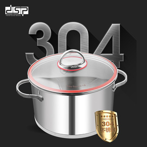 Dsp Dansong 304 Stainless Steel Soup <b>Pot</b> 28Cm Induction Compatible Cookware <b>Set</b> - Product Image 2