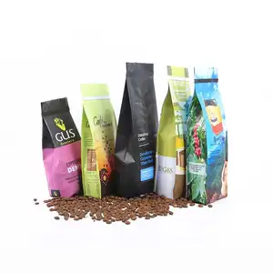 Hot Selling Italian Ground Coffee Mix Selection 500g Plastic Coffee Bag For Coffee Shops