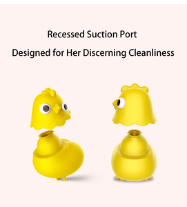 Vibrador de Succión Clitoral con Diseño de Pollito para Mujeres, Juguete Discreto con Forma de Pollo, Masturbador Femenino, Juguetes Sexuales para Adultos - Product Image 6