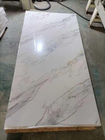 Panel Dinding Lapis UV High Gloss 2-3mm 1220*2440mm Tahan Api dan Tahan Air untuk Proyek Dekorasi Interior Lengkap