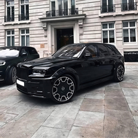 Rines de Aleación Forjados de Cinco Brazos Negros de Una Pieza para Rolls-Royce Cullinan y Bentley Flying Spur, Sedanes de Lujo