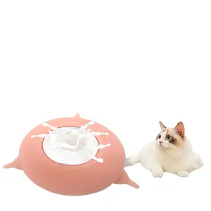 Food-grade silicone feeder Simulation Nipples Newborn pet milk Cat Baby Milk Bowl Puppy Nipple Milk Feeder