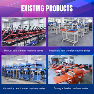 60x40cm giá tốt nhất áp lực khí nén đôi trạm nhiệt máy ép thăng hoa Máy chuyển - Product Image 5