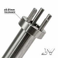 Service de tournage de pièces métalliques en acier inoxydable et laiton, usinées CNC, avec tolérance de précision personnalisée de ±0,01 mm